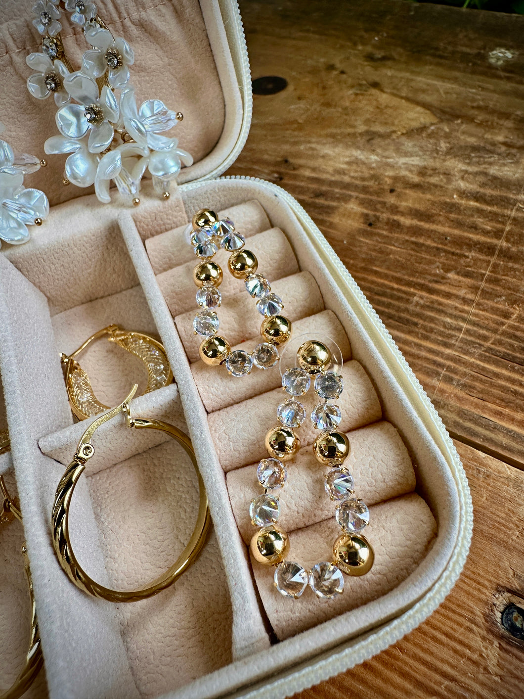 Bolitas de Oro Earrings