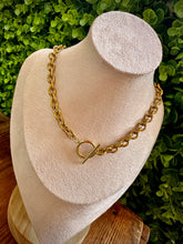 Load image into Gallery viewer, Chunky Gold Stainless Steel Necklace
